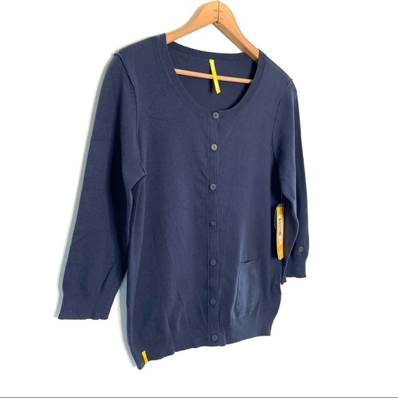 Lole | Deep Sea Grace 2 Button Down Cardigan Sweater - Picture 2 of 7